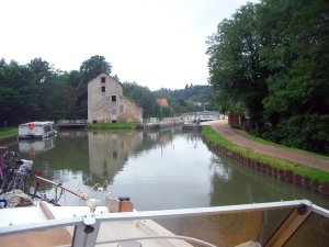 Foto: Stichkanal bei Briare