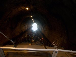 Foto: Tunnel von Saint Albin an der Saône